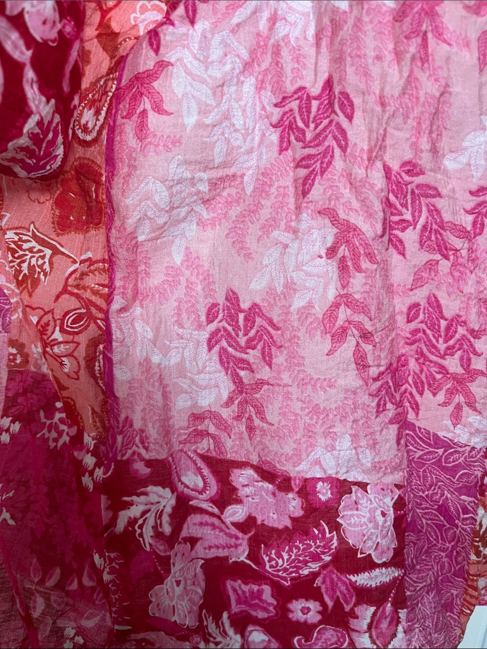 Pink Patterned Romper - Picture 4 of 9